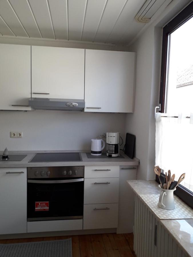 Apartamento Haus Edel Wesselburen Exterior foto