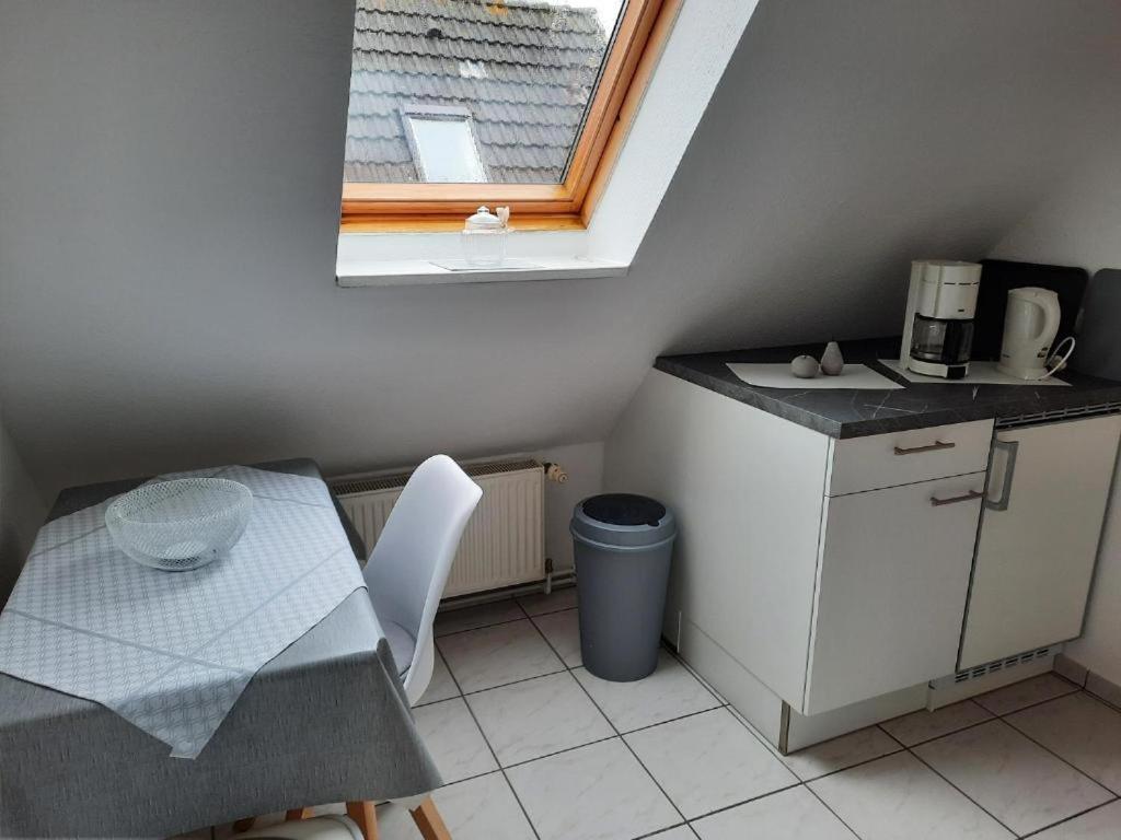 Apartamento Haus Edel Wesselburen Exterior foto