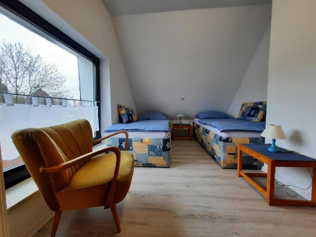 Apartamento Haus Edel Wesselburen Exterior foto